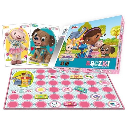 okładka Pomocne rączki Klinika dla pluszaków książka