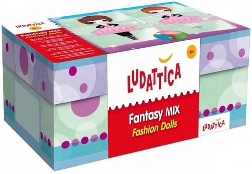 okładka Ludattica Fantasy Mix Fashion Dolls Modne laleczki książka