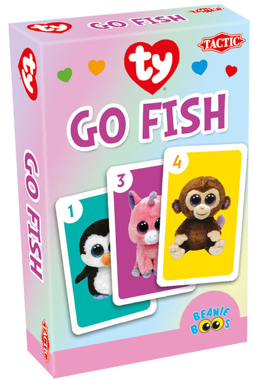 okładka Ty Beanie Boos Go Fish gra karciana książka
