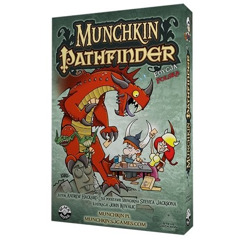 okładka Munchkin Pathfinder książka | Jackson Steve, Andrew Hackard