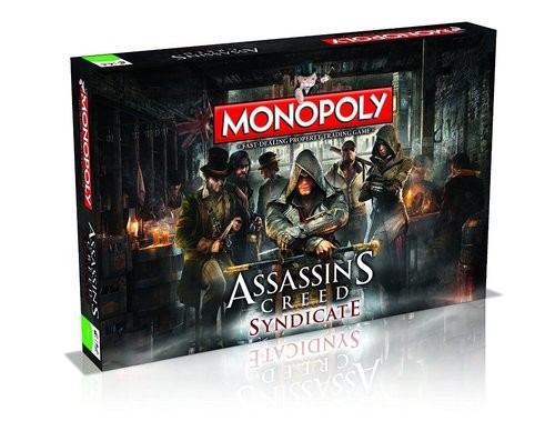 okładka Monopoly Assassin's Creed Syndicate wersja angielska książka