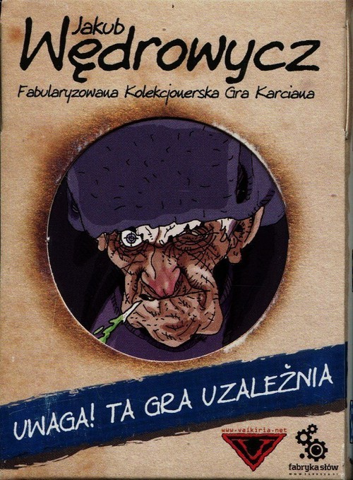 okładka Jakub Wędrowycz Zestaw startowy Gra karciana książka | Artur Machlowski