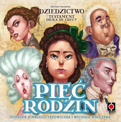 okładka Dziedzictwo: Pięć Rodzin książka