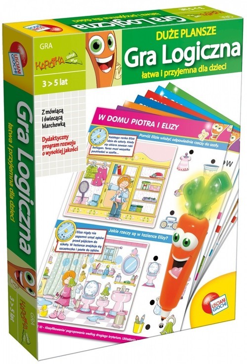 okładka Carotina Gra Logiczna książka