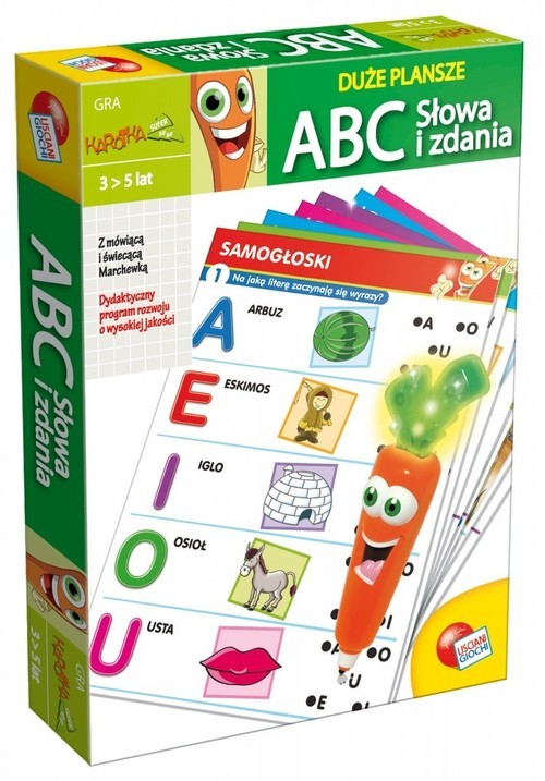 okładka Carotina ABC Słowa i zdania książka