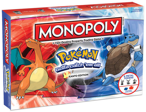 okładka Monopoly Pokemon Kanto Edition książka