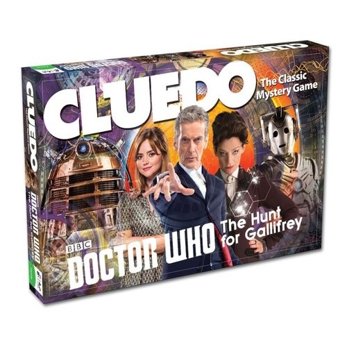 okładka Cluedo Doctor Who wersja angielska książka