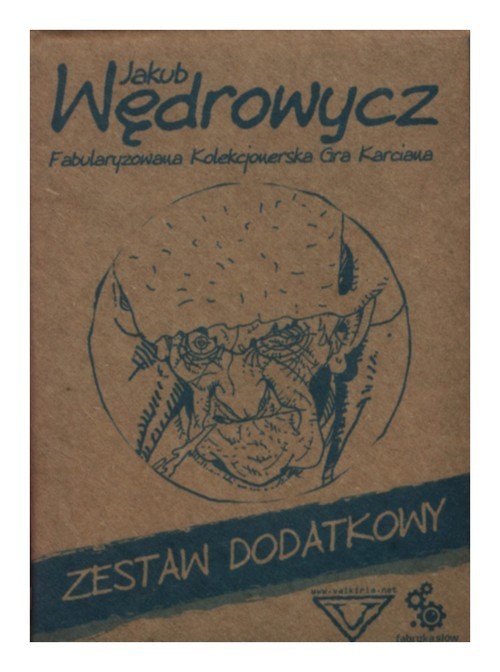 okładka Gra karciana Jakub Wędrowycz Zestaw Dodatkowy mały książka