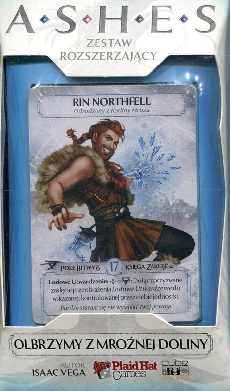 okładka Ashes: Odrodzenie z popiołów Olbrzymy z Mroźnej Doliny Zestaw rozszerzający książka