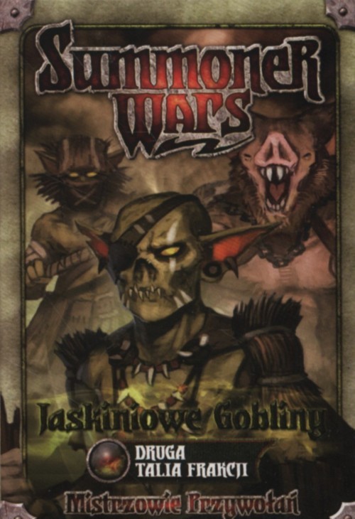 okładka Summoner Wars: Jaskiniowe Gobliny Druga Talia książka
