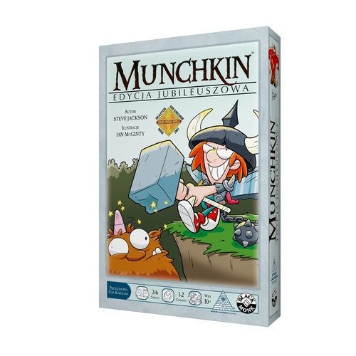 okładka Munchkin Edycja Jubileuszowa książka | Jackson Steve