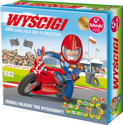 okładka Wyścigi książka