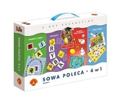 okładka Sowa Mądra Głowa Poleca 4W1 książka