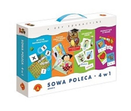 okładka Sowa Mądra Głowa Poleca 4W1 Zestaw B książka