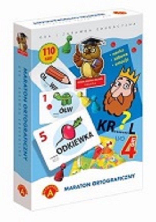 okładka Maraton Ortograficzny książka