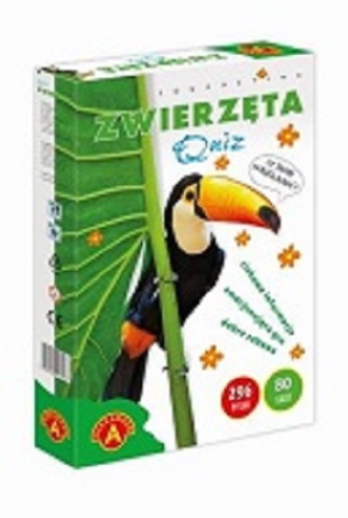 okładka Quiz Zwierzęta Średni książka
