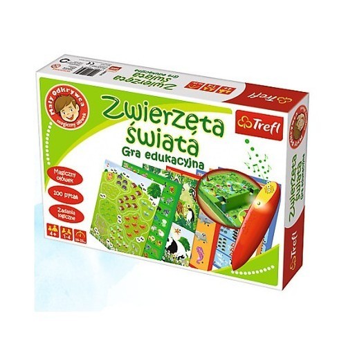 okładka Mały Odkrywca i magiczny ołówek - Zwierzęta świata książka