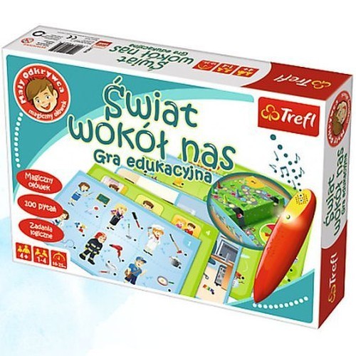 okładka Mały Odkrywca magiczny ołówek Świat wokół nas książka