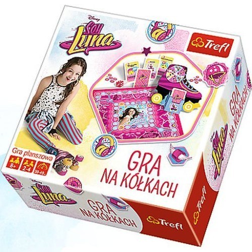 okładka Soy Luna Gra na kółkach książka