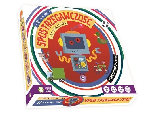 okładka Bawię się Spostrzegawczość książka