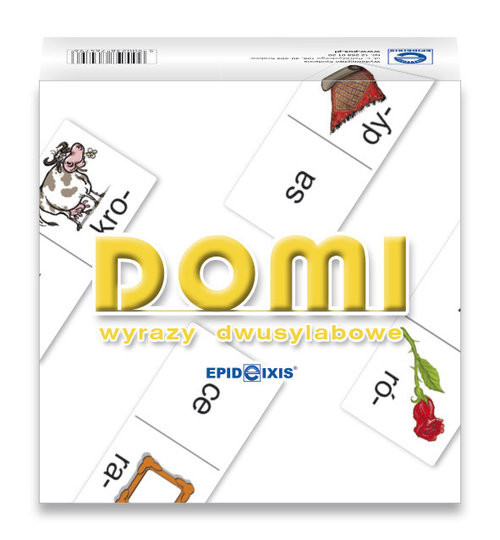 okładka DOMI wyrazy dwusylabowe książka