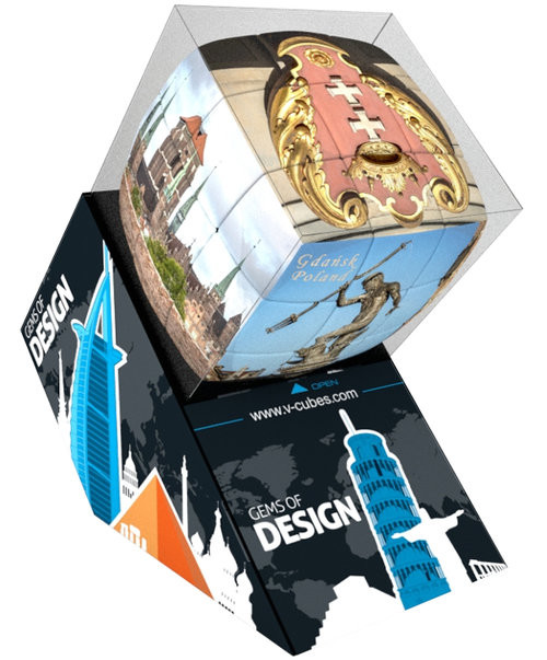 okładka V-Cube 3 Gdańsk 3x3x3 wyprofilowana książka