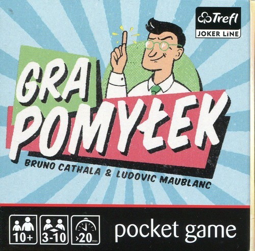 okładka Gra pomyłek książka | Bruno Cathala, Ludovic Maublanc