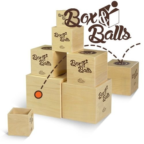 okładka Pudełka i Piłeczki książka