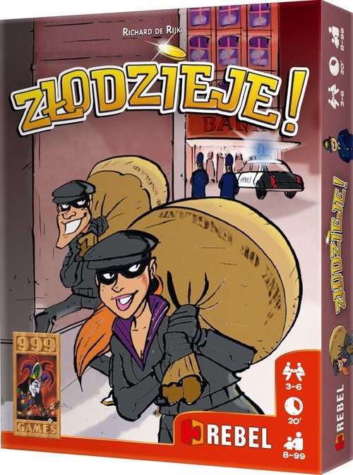 okładka Złodzieje książka | de Rijk Richard