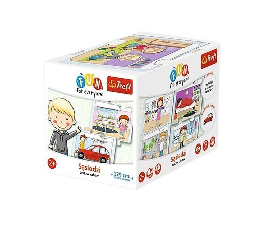 okładka Sąsiedzi Fun for everyone książka