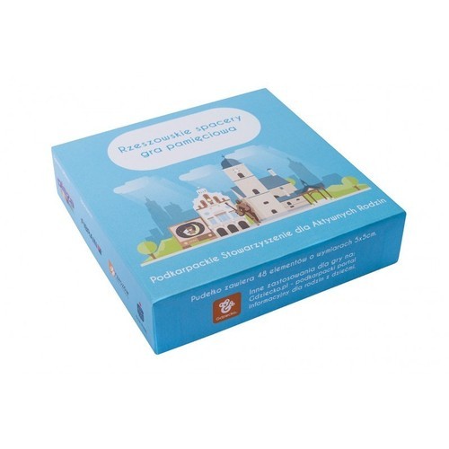 okładka Rzeszowskie spacery Gra pamięciowa książka