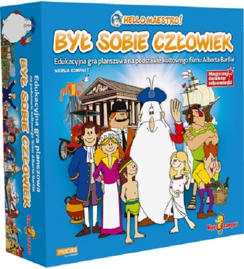 okładka Był sobie człowiek Wersja kompakt książka | Albert Barille