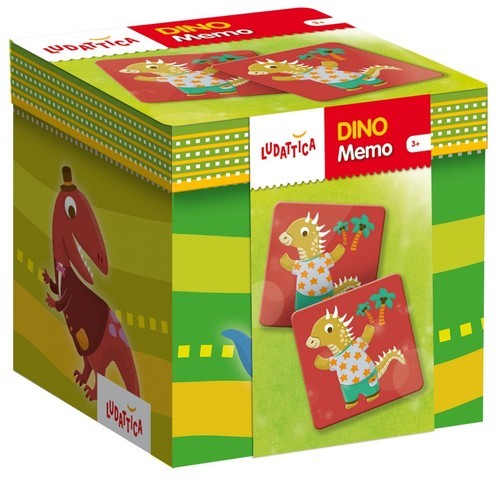 okładka Ludattica Dino Memo książka