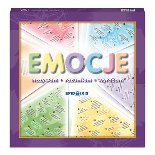 okładka Emocje - nazywam, rozumiem, wyrażam. Terapeutyczna gra planszowa książka | Dorota Sieczko, Elżbieta Michałowska