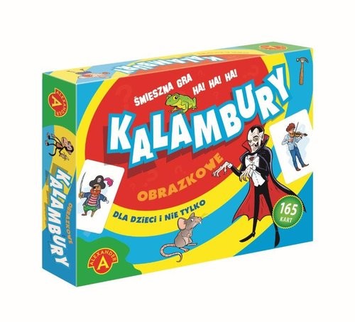 okładka Kalambury obrazkowe książka