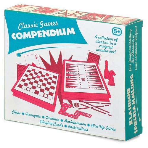 okładka Kompedium gier 6 w 1 książka