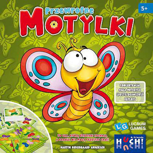 okładka Przewrotne motylki Gra karciana książka | Martin Nedergaard Andersen