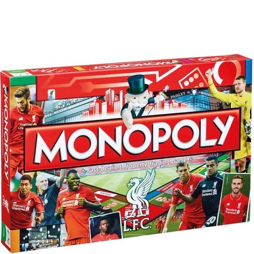 okładka Monopoly Liverpool FC książka
