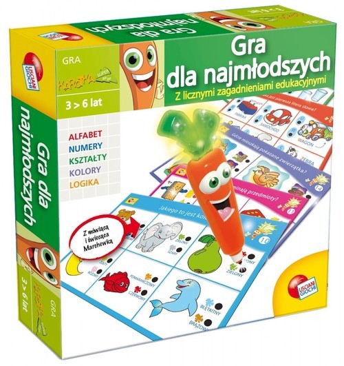 okładka Carotina Gra dla najmłodszych książka