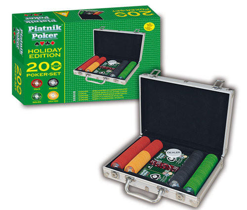 okładka Piatnik Holiday Poker 200 książka