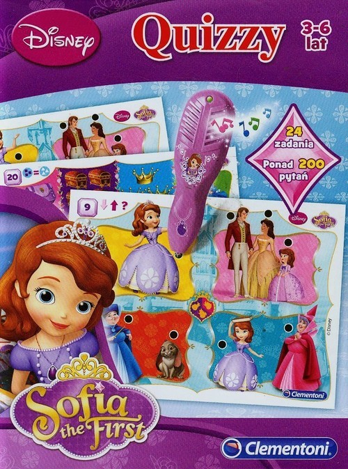 okładka Księżniczka Sofia Quiz książka