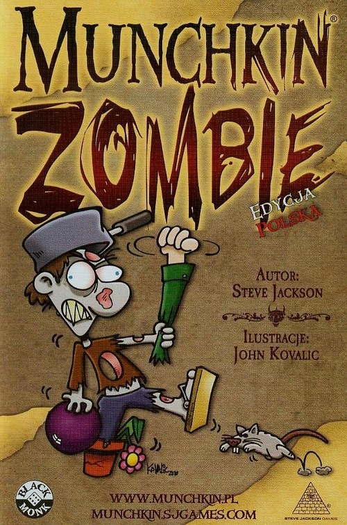 okładka Munchkin Zombie książka