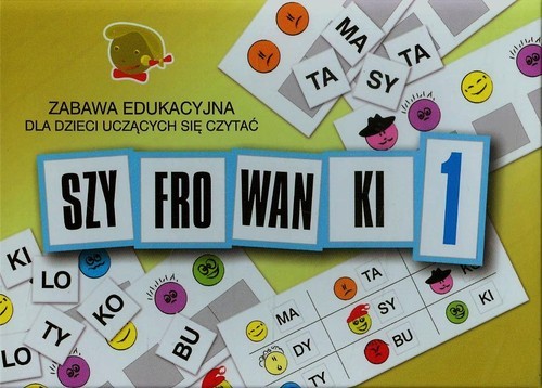okładka Szyfrowanki 1 gra edukacyjna książka