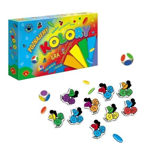 okładka Poznajemy kolory książka