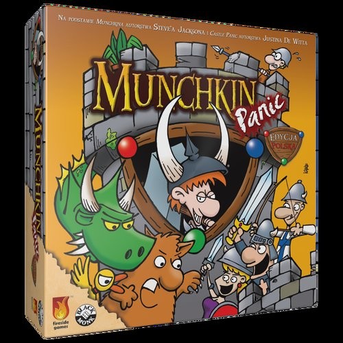 okładka Munchkin Panic książka | Jackson Steve, Witt Justin De