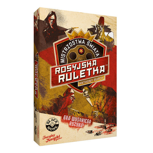 okładka Rosyjska Ruletka Mistrzostwa Świata książka | Anthony Burch