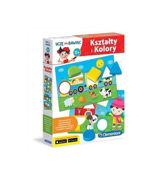 okładka Kształty i kolory książka