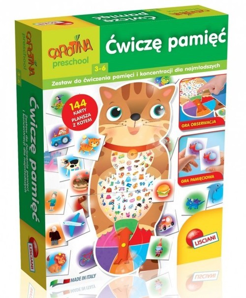 okładka Carotina Ćwiczę pamięć książka