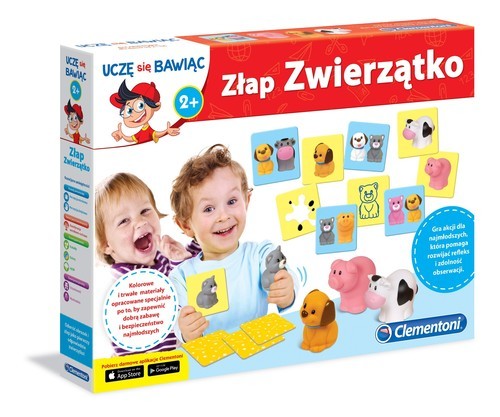 okładka Złap zwierzątko książka