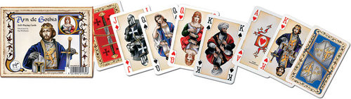 okładka Karty do gry Piatnik 2 talie Arn de Gothia książka